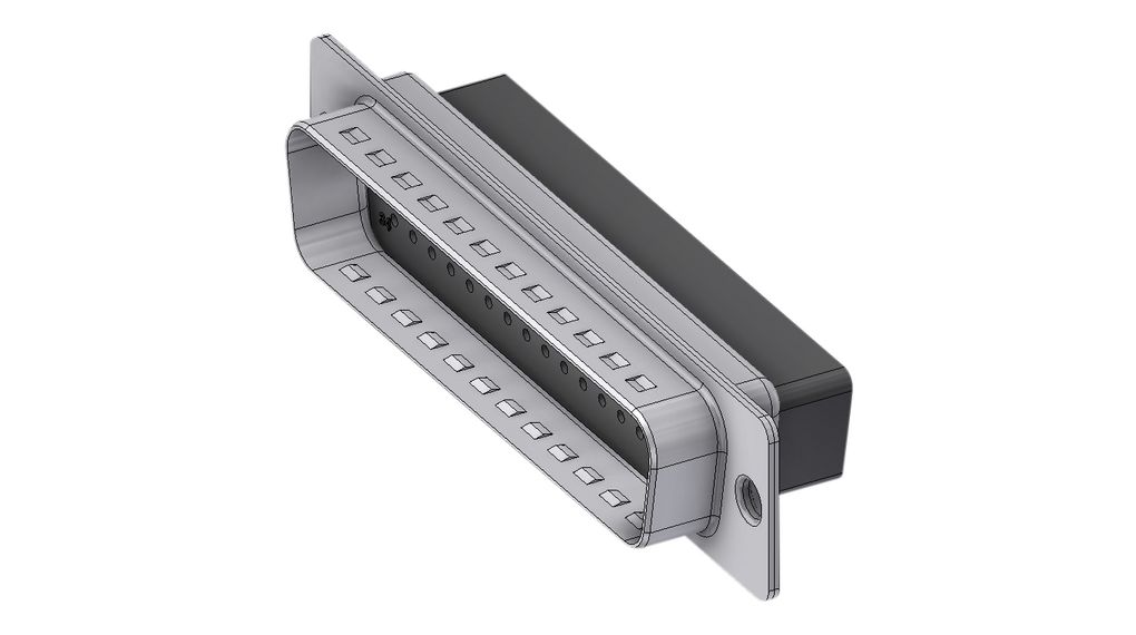 D-Sub Crimp-Stecker, Stecker, DD-50, Crimp-Anschluss